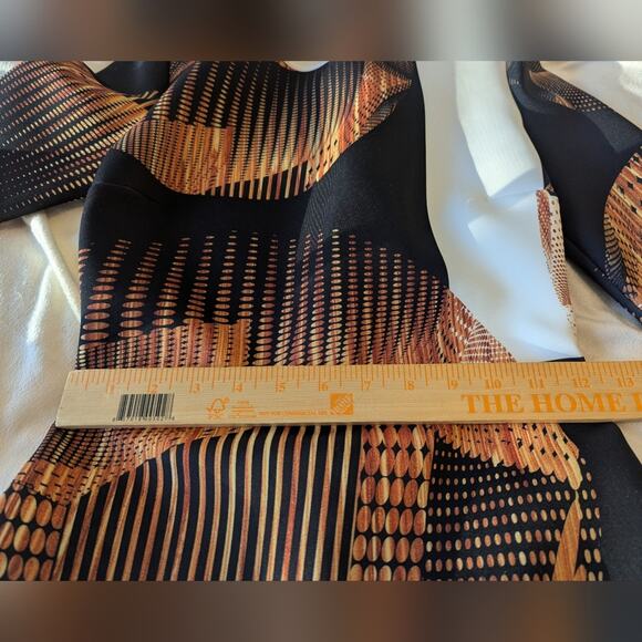 RARE Clover Canyon 2014 Archive Architectural Print Scuba Sheath Dress - S - Picture 10 of 11